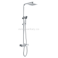 Chrome Plated Thermostatic Shower Mixer With Shelf